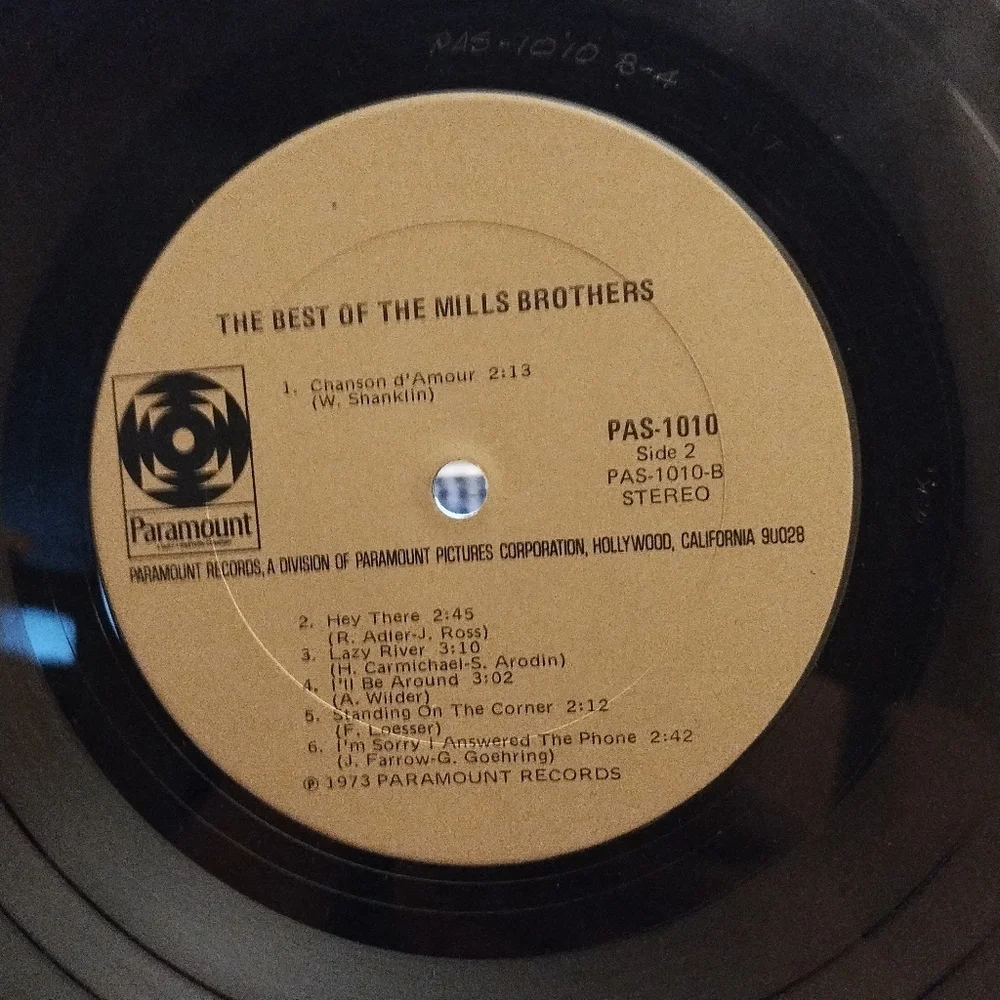 The Best Of‎ The Mills Brothers Vintage records
